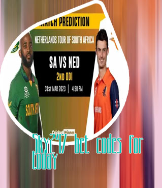 Sky247 matches today predictions today